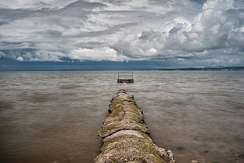 Storm coming in at Hest Bank Morecambe. - New Work around Morecambe Bay