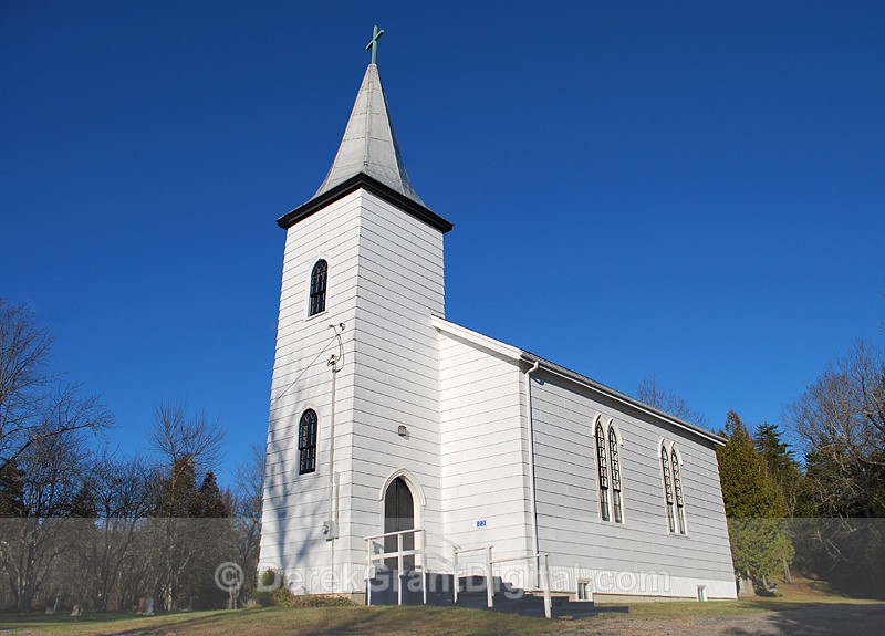 St. Paul's Anglican Church, Whitehead New Brunswick Canada - 1 - Churches of New Brunswick
