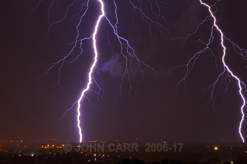 Two Big Ones-2594 - LIGHTNING STORMS IN SOUTH AUSTRALIA 5th NOV 2012
