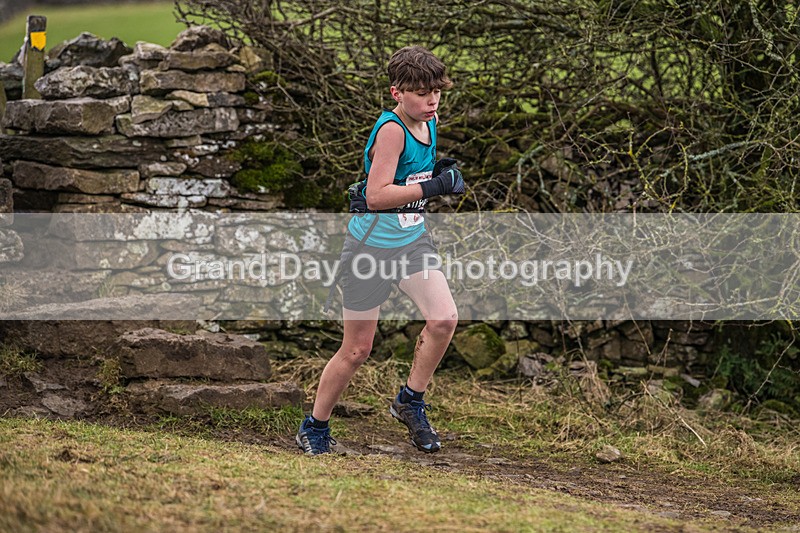 Cunswick U15  U17-53 - Kendal Winter League Cunswick Scar Junior Under 15 & 17 Fell Races Sunday 26th January 2025