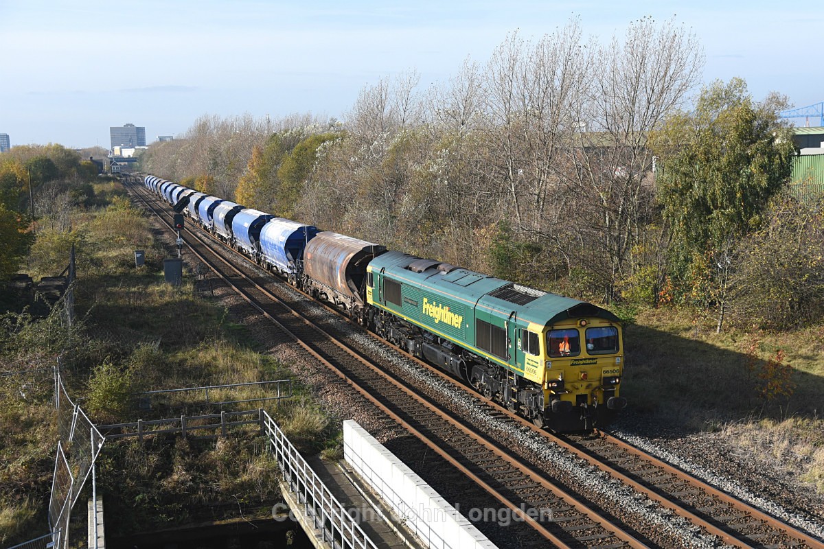 JL - 6.11.17 66506 Middlesbrough - Boulby, Cargo Fleet - Teesside (west to east)