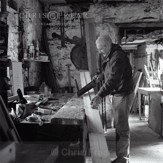 Village Carpenter - Black & White