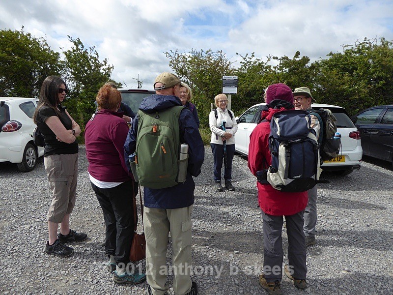 024 Briefing in the carpark at Runswick Bay - York Minster Walkers Collection 2026