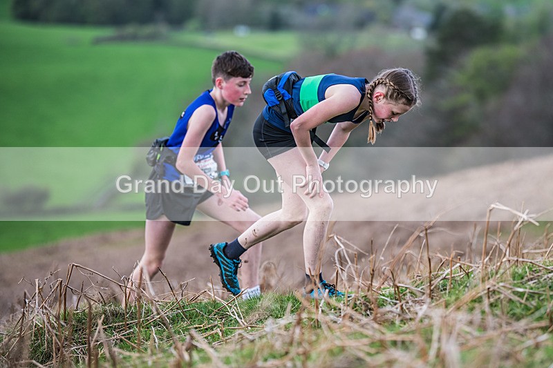 Arant Haw Juniors-38 - Kendal Winter League Arant Haw (Junior Races) Sunday 14th April 2024