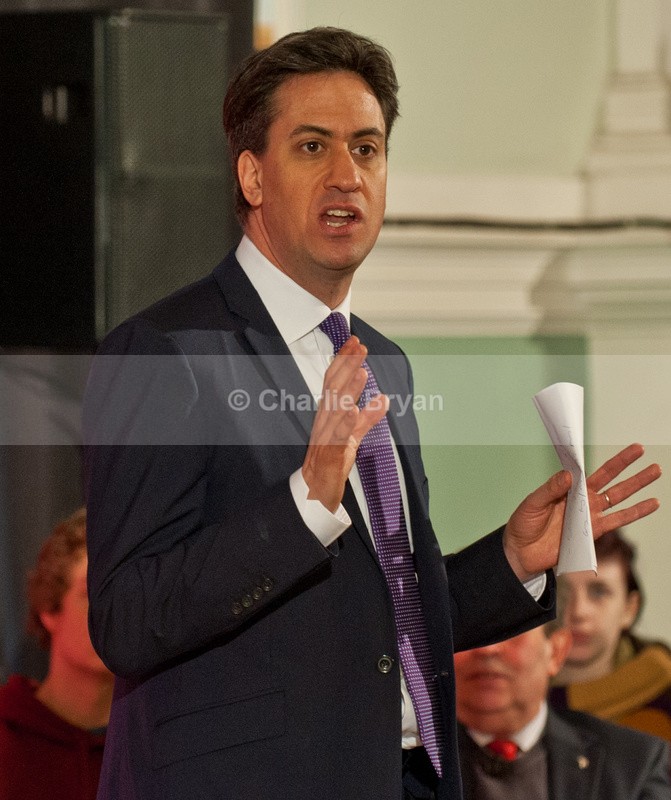  - Ed. Milliband Visits Stroud UK
