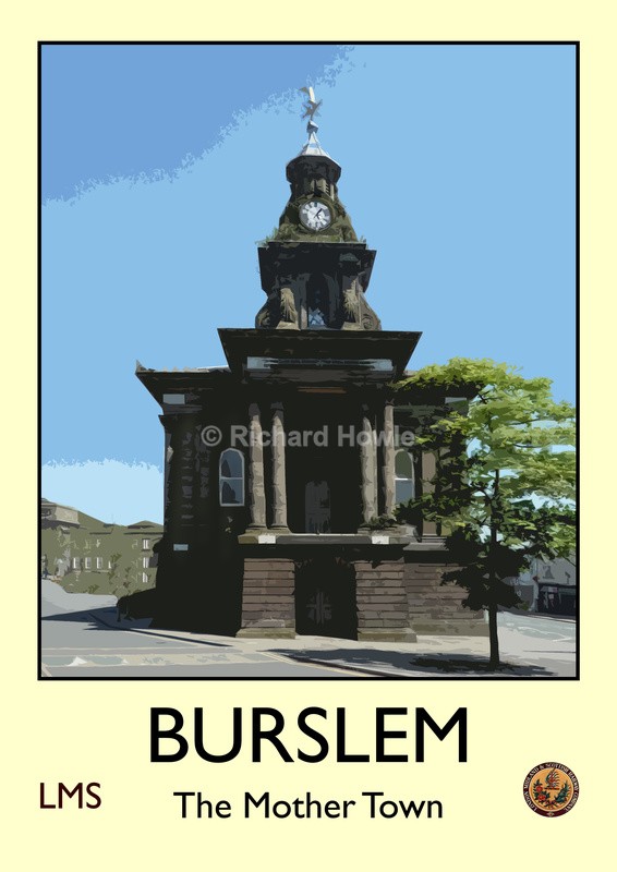 Burslem - Railway Posters