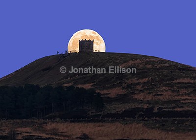 Pike Full Moon - Rivington And Surrounding Areas