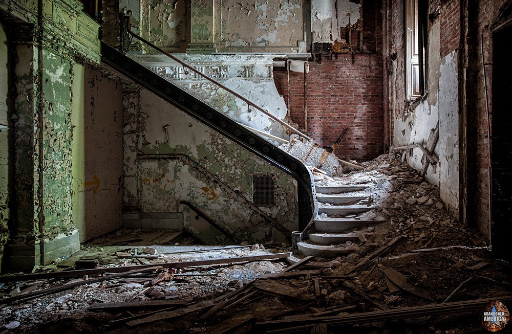 Tome School (Port Deposit, MD) | Memorial Hall Stairwell - Tome School for Boys