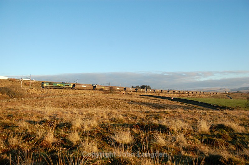 3.12.14 - 66553 4S42 Fiddlers Ferry - Hunterston, Scout Green - West Coast Main Line (north to south)