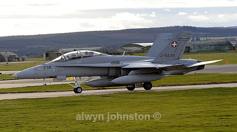 F-18 D 9 - RAF LOSSIEMOUTH VISIT NOV 2017