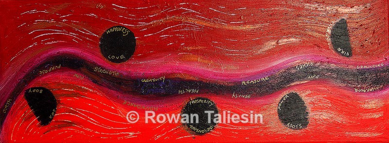 River of Life   © Rowan Taliesin 2005 - MY JOURNEY AS AN ARTIST