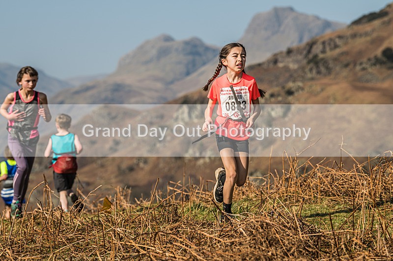 Elterwater-147 - Kendal Winter League Elterwater Under 13 Fell Race Sunday 9th March 2025