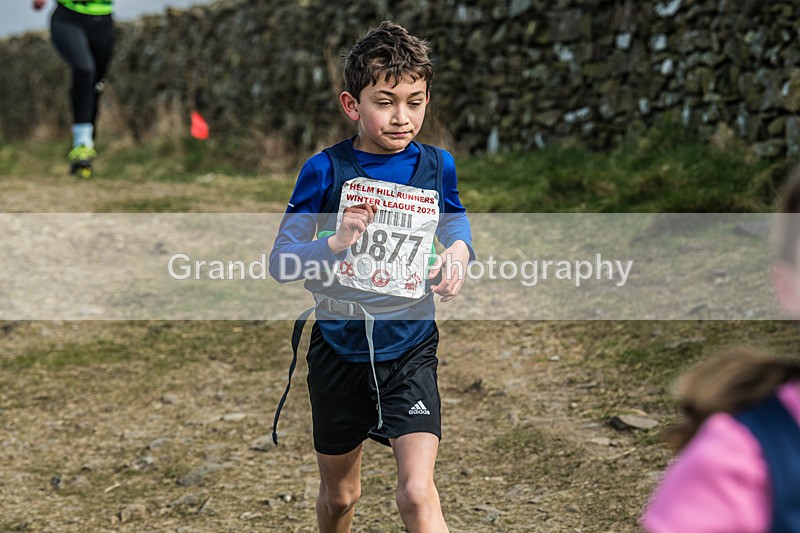Helm Hill -134 - Kendal Winter League Helm Hill Fell Races (Under 13/15/17 & Seniors) Sunday 16th March 2025