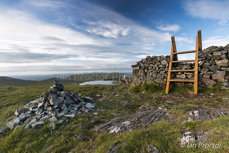 Pigeon Rock Summit, Mourne Mountains, N.Ireland. - Mourne Mountains