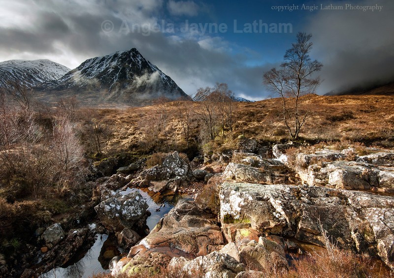Glen Etive Winter Morning - Highlands of Scotland