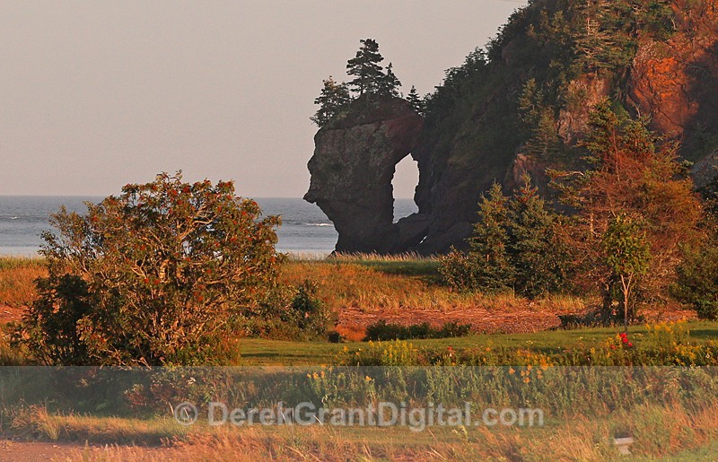 Flowerpot Rock West Quaco New Brunswick Canada - Fundy Postcards