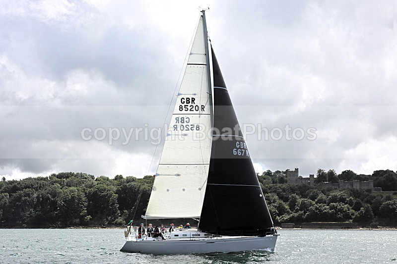 210703 HOT STUFF GBR8520R 1Y3A1868 - ROUND THE ISLAND RACE 2021