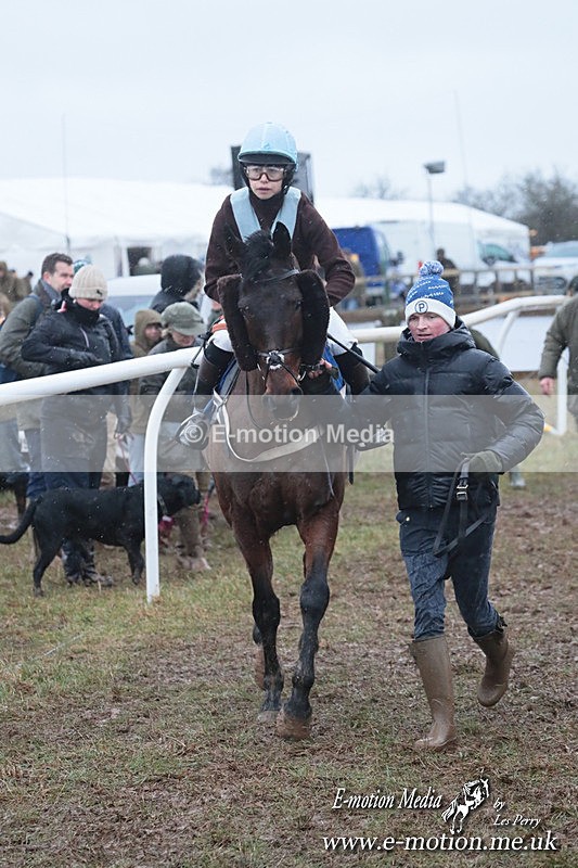 PtP 260125 679 - Cocklebarrow Point-to-Point racing with the Heythrop Hunt 26/01/25