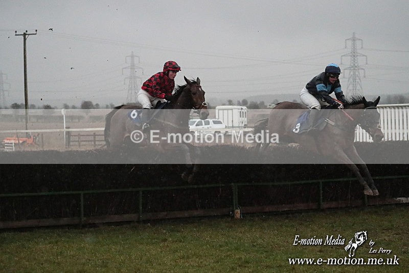 PtP 260125 1237 - Cocklebarrow Point-to-Point racing with the Heythrop Hunt 26/01/25
