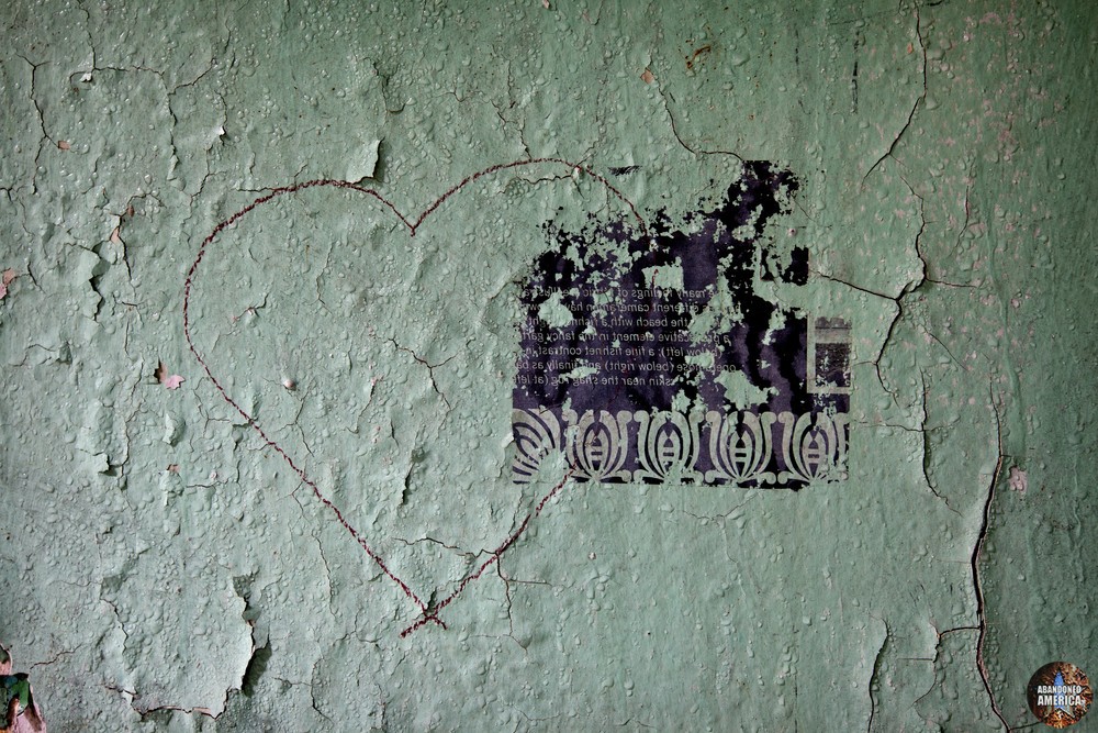 Remains of collage, Holmesburg Prison, Philadelphia PA | Abandoned America by Matthew Christopher