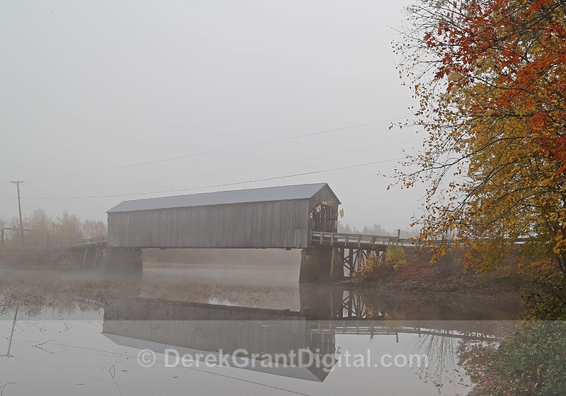 Starkey Covered Bridge ~ 1912 - Covered Bridges of New Brunswick