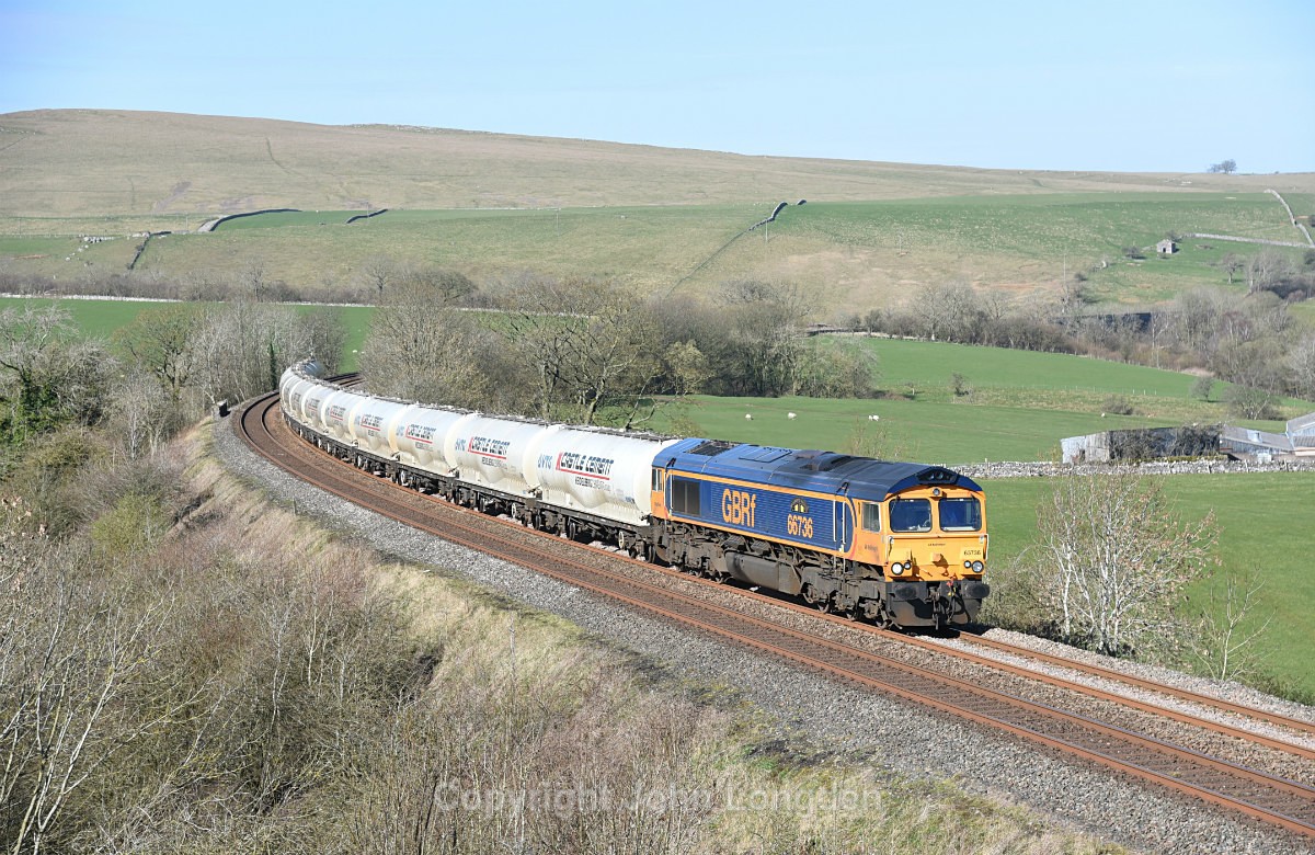 JL - 25.3.19 66736 4M00 Carlisle - Clitheroe, Smardale - Smardale