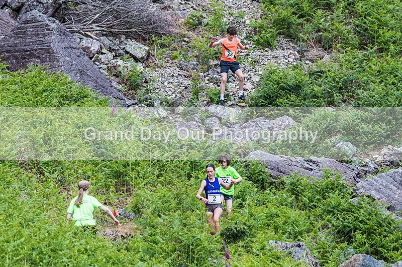 Coniston Juniors-200 - Coniston Gullies Junior Fell Races Sunday 25th May 2025