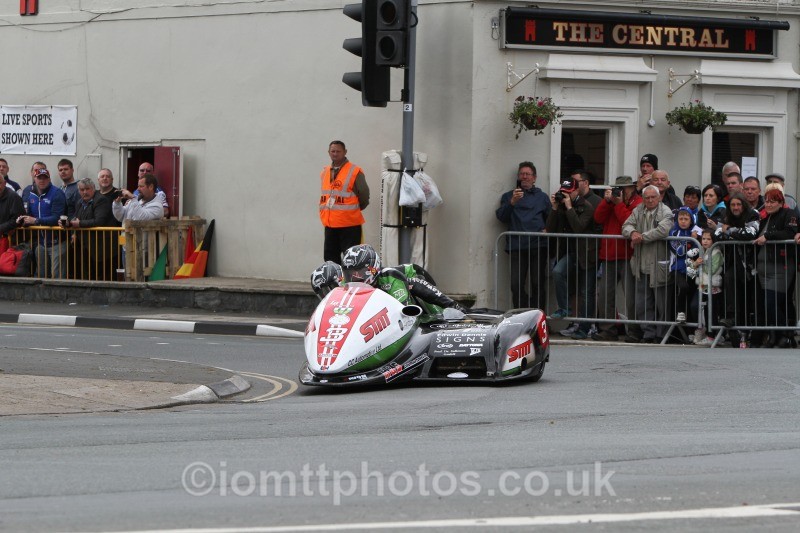 Tim Reeves & Gregory Cluze 2014 DMR Honda - Sure Sidecar Race 2