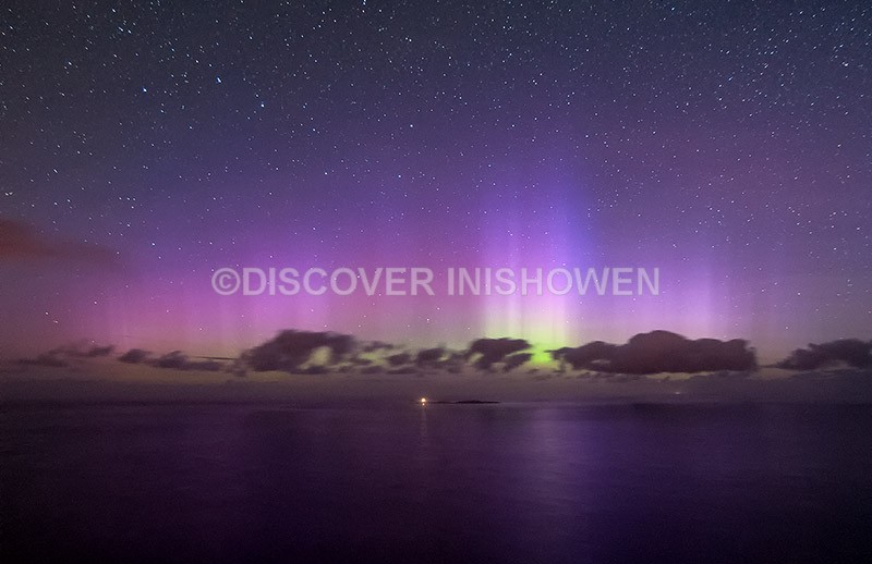 Inishtrahull Island - Aurora Borealis (Northern Lights)