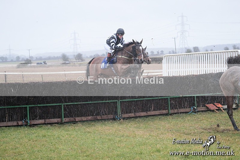 PtP 260125 325 - Cocklebarrow Point-to-Point racing with the Heythrop Hunt 26/01/25