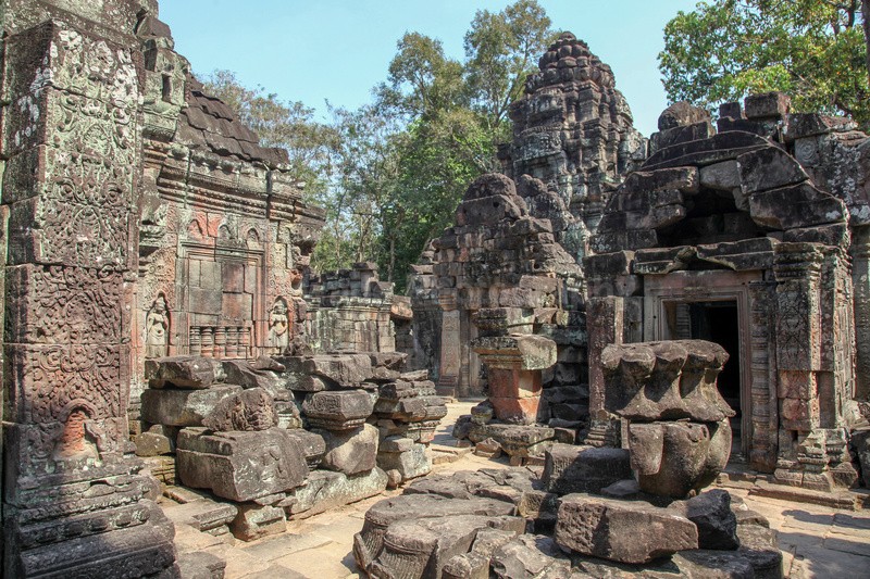 Ankor Wat building complex - Cambodia - People, Places and Wildlife