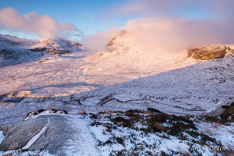 Winter Sunrise Over  the Mournes 4 - Mourne Mountains