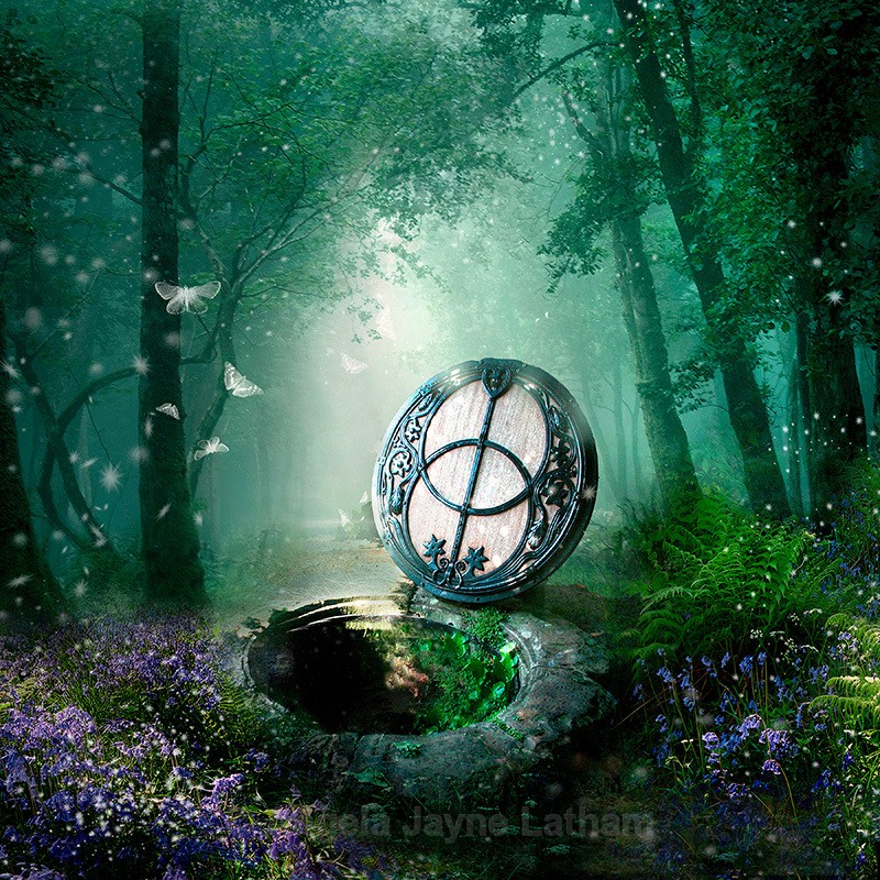 Chalice Well - Square Magic & Mystery Prints