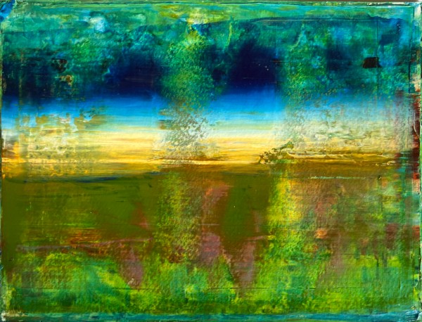 Alan Richmond 'Lazing on a Sunday afternoon' - Summer Exhibition 2024