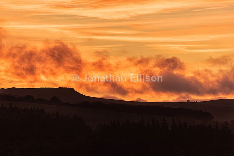 Higger Tor Sunrise - The Peak District