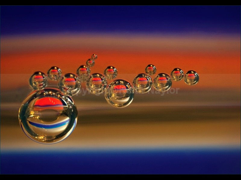 Fairy Liquid bubbles as you have never seen them