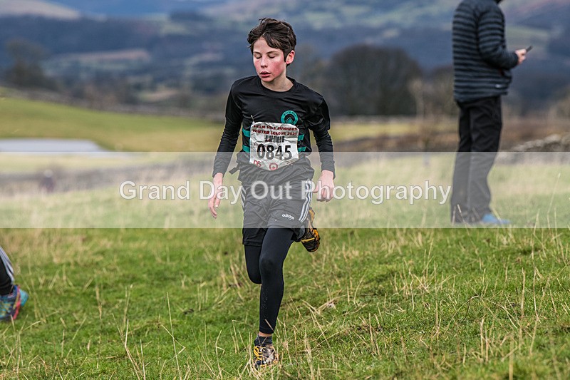 Cunswick U13-116 - Kendal Winter League Cunswick Scar Junior Under 13 Fell Race Sunday 26th January 2025