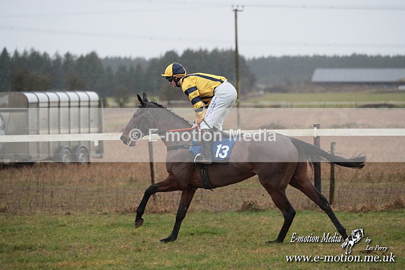 PtP 260125 213 - Cocklebarrow Point-to-Point racing with the Heythrop Hunt 26/01/25