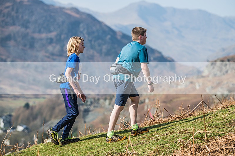 Elterwater-291 - Kendal Winter League Elterwater Under 15/17 Fell Races Sunday 9th March 2025