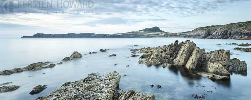 Towards Carn Llidi - Porthselau - Images from book