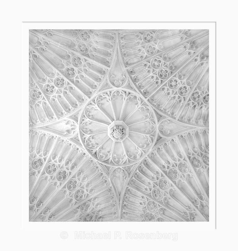 Baptismal Ceiling, St. Lawrence Church, Evesham England (2008/5039) - ENGLISH CATHEDRALS AND CHURCHES