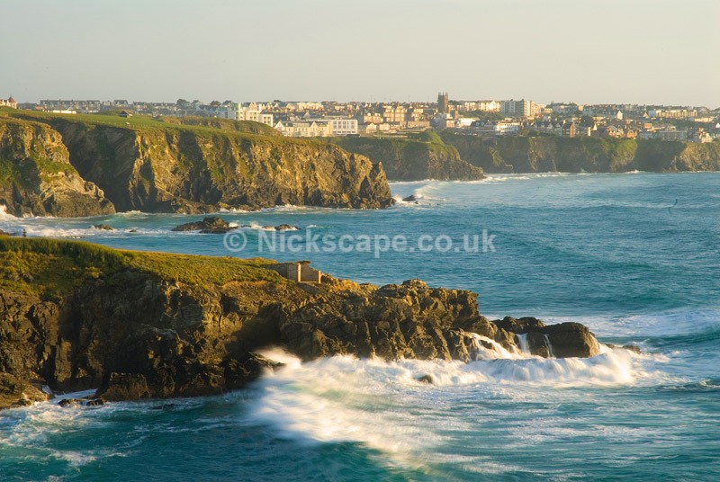 Newquay from Trevelgue Head | Cornwall Coastal Photography Gallery