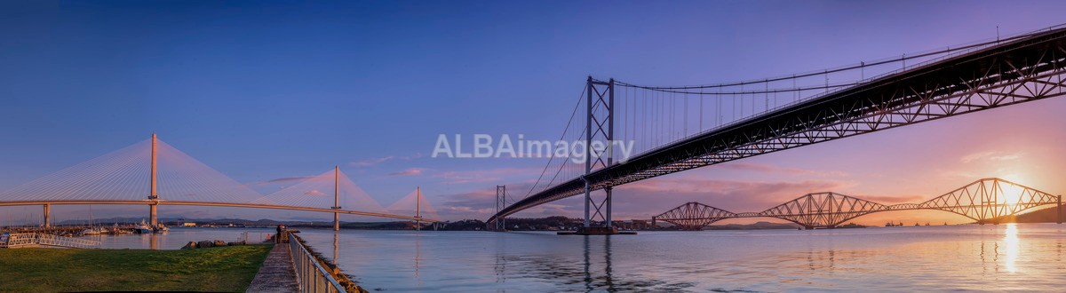 The Three Bridges at Dawn - My Scotland - The Architecture