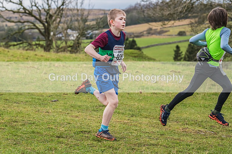 Cunswick U13-34 - Kendal Winter League Cunswick Scar Junior Under 13 Fell Race Sunday 26th January 2025