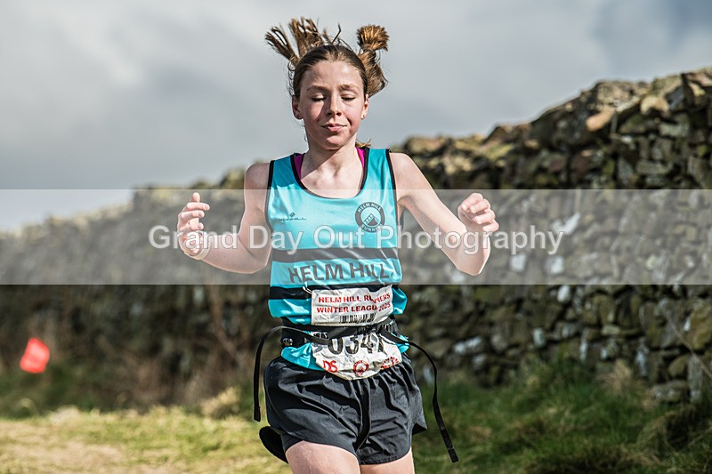 Helm Hill -52 - Kendal Winter League Helm Hill Fell Races (Under 13/15/17 & Seniors) Sunday 16th March 2025