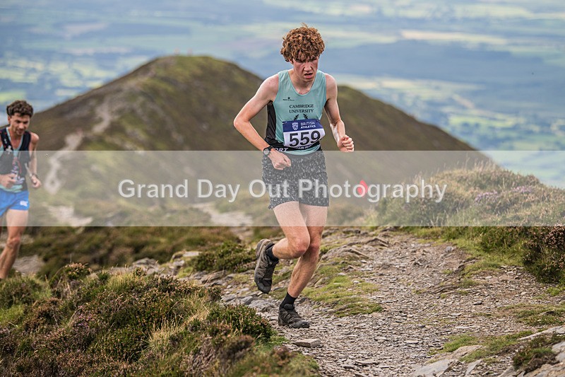 Uphill Only-188 - British Athletics Off Road Running Championships Senior Uphill Only Trial - Skiddaw Friday 15th Augu