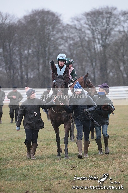 PtP 260125 765 - Cocklebarrow Point-to-Point racing with the Heythrop Hunt 26/01/25