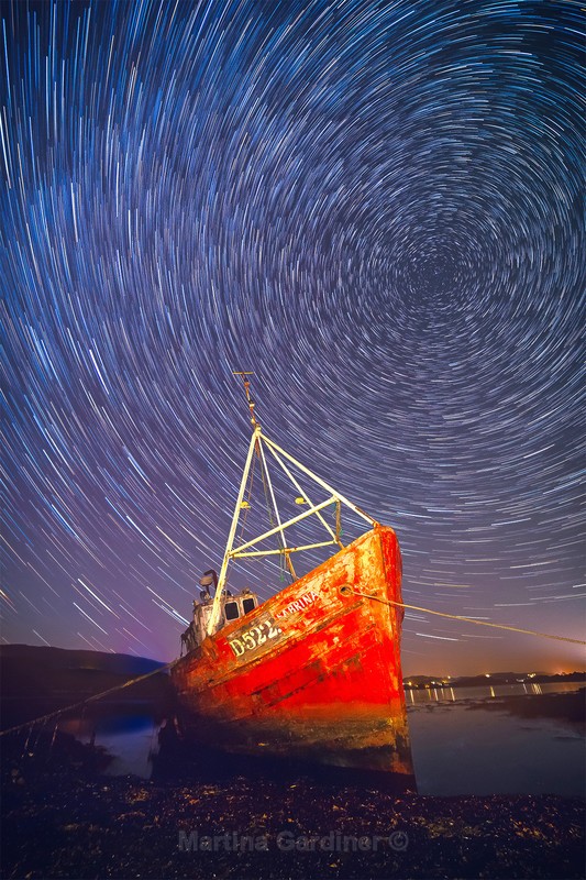 Sabrina Startrails - Ireland by Night
