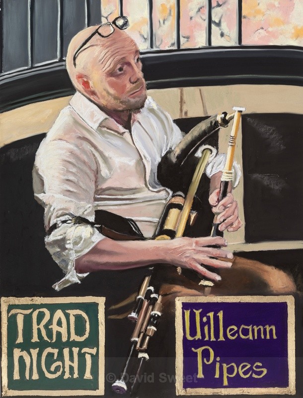 Uillean Pipes - Paintings