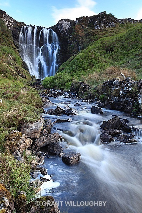 Clashnessie falls - Woods Trees Gorges and Waterfalls